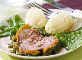 Boeuf r�ti aux fines herbes