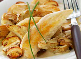 Papillotes d'aiguillettes de poulet fa�on ratatouille 