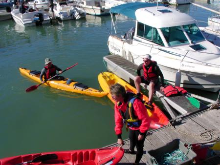 kayak � l'ile de r�