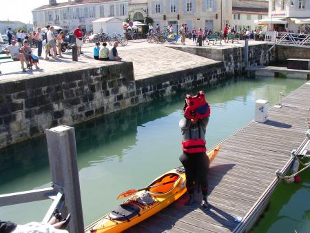 kayak � l'ile de r�