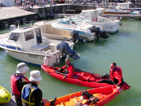 kayak � l'ile de r�