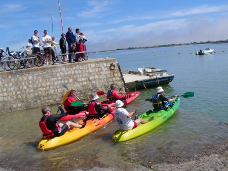 kayak � l'ile de r�