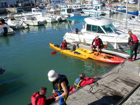 kayak � l'ile de r�