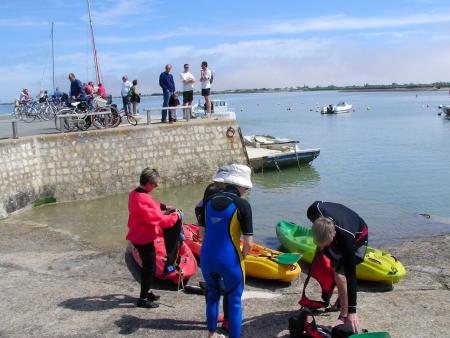 kayak � l'ile de r�