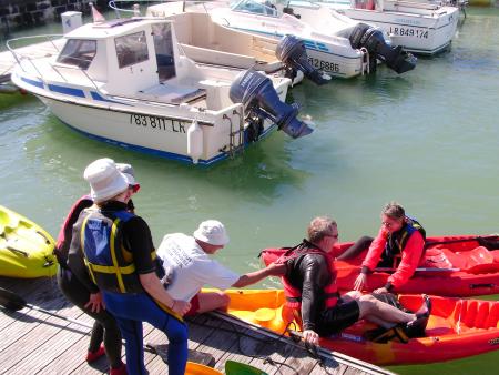 kayak � l'ile de r�